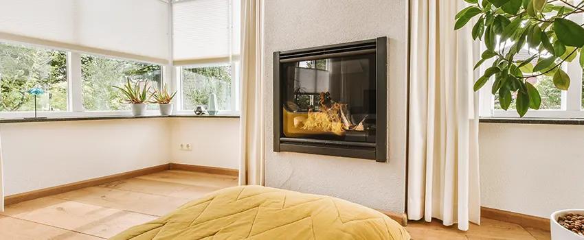 Residential Fireplace Ceramic Glass Installation in Lawrence, KS
