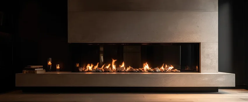 Gas Fireplace Ember Bed Design Services in Lawrence, Kansas