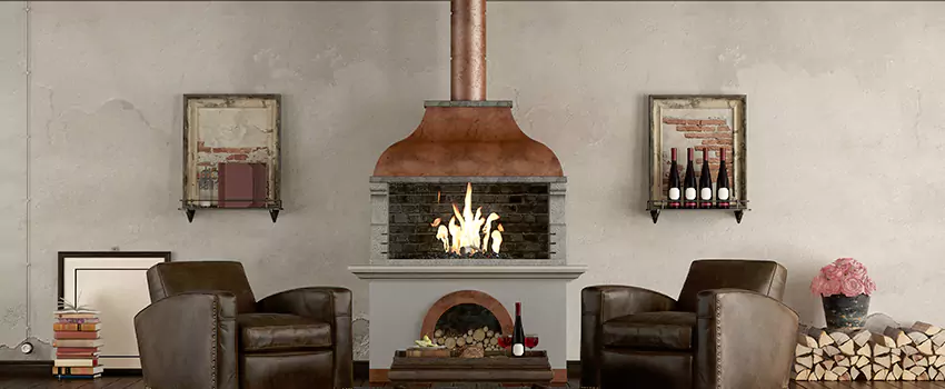 Thelin Hearth Products Providence Pellet Insert Fireplace Installation in Lawrence, KS