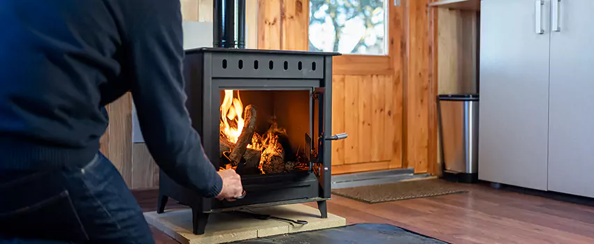 Open Hearth Wood Fireplace Installation in Lawrence, KS