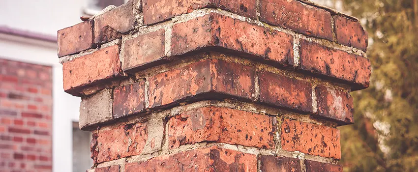 Cracked Chimney Bricks Repair Cost in Lawrence, Kansas