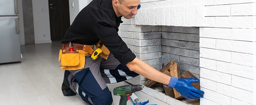 Fireplace Damaged Damper Frame Repair Services in Lawrence, Kansas
