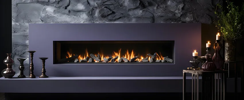 Ember Bed for Ventless Gas Fireplace in Lawrence, KS
