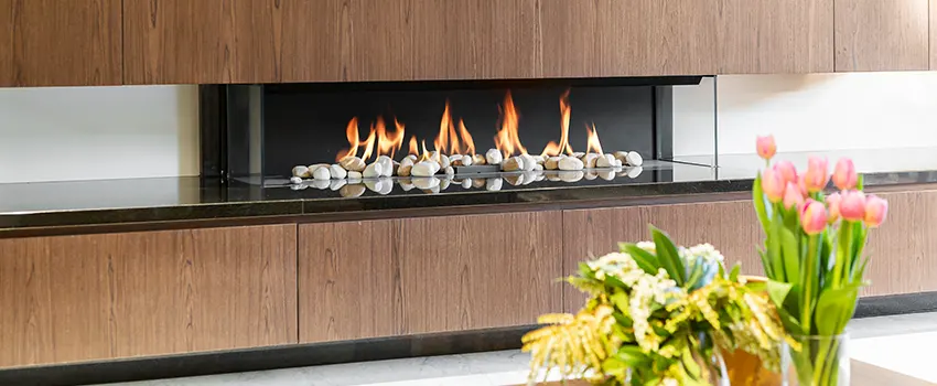 Double-height Fireplace Design Refurbishment in Lawrence, Kansas